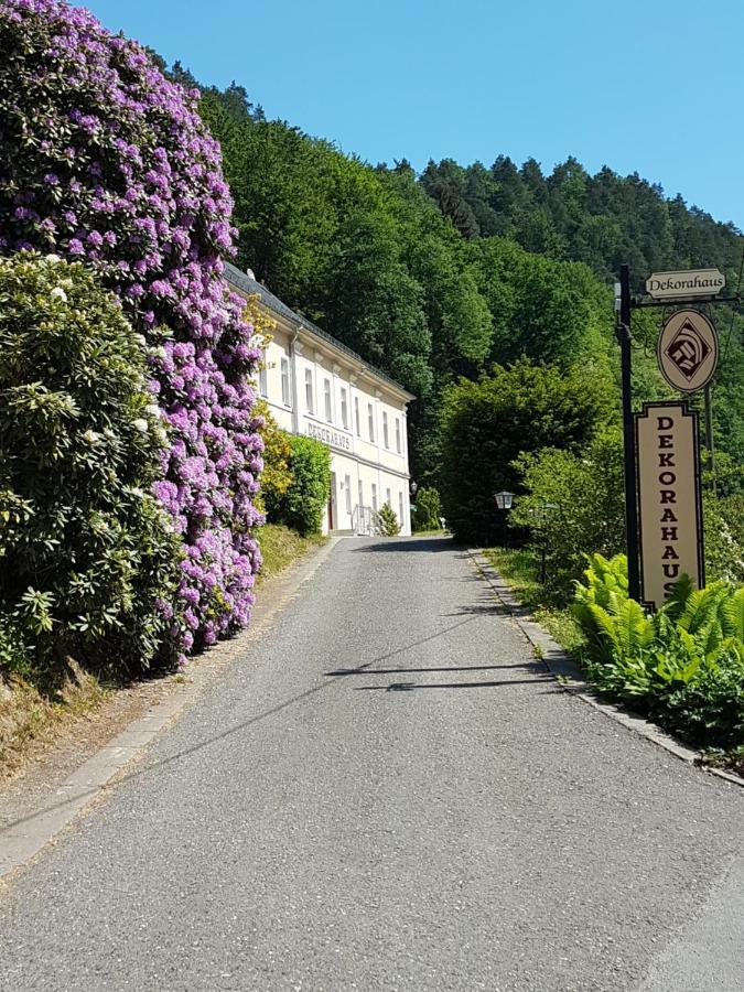 Hotel Garni Dekorahaus Bad Schandau Dış mekan fotoğraf